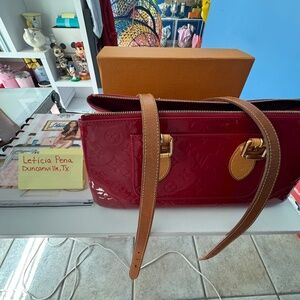Louis Vuitton Red Rosewood
